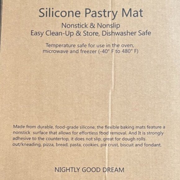 Nightly Good Dream Silicone Pastry Mat - Picture 1 of 1